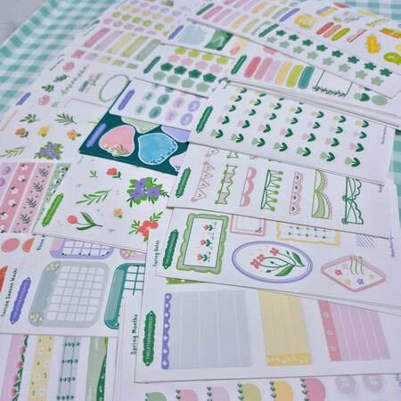 sticker sheets